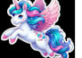 design cute kawaii unicorn stickers for etsy branding